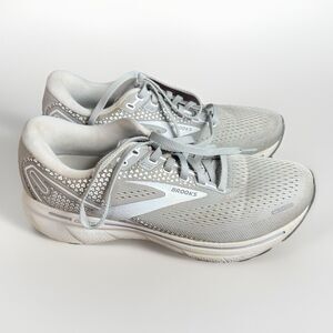 Brooks Ghost 14 Womens 8B Shoes Gray Running Walking Gym Comfort 1203561B089*